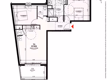 appartement t3 neuf a vendre saint pol de leon