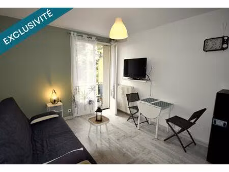 studio meublé avec balcon - parking - investissement clé en main