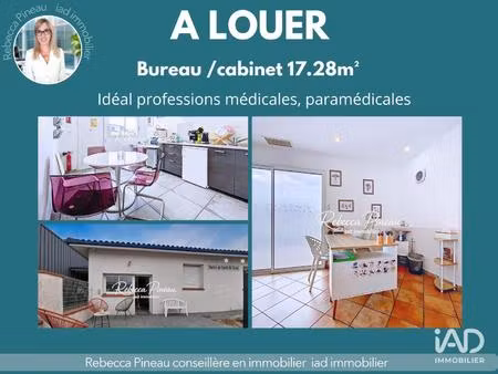 location bureaux 17 m²