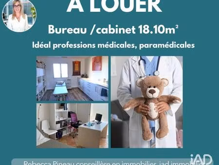 location bureaux 18 m²