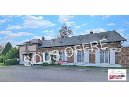 cannectancourt   maison de caractère 155m²   grand terrain et dépendances ( grange  caves 
