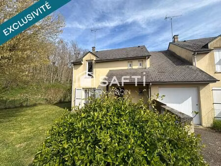 pavillon 109 m²  5 pièces  4 chambres  garage et terrain