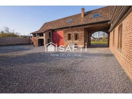 corps de ferme avec dépendances – 4 chambres – terrain d'environ 1500 m²