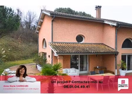 magnifique maison familiale de 158 m2 + sous sol - terrain 2445 m2