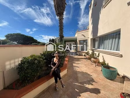 port leucate belle villa t8 avec piscine sur parcelle de 400m²