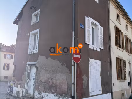 maison à vendre baccarat