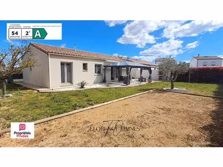 maison plain-pied 98m2 ? 3 chambres ? jardin ? garage - aucun travaux ? dpe a