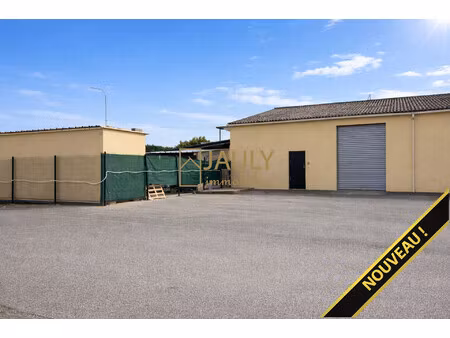 local industriel de 300 m² / terrain 170 m²