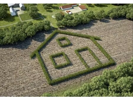 terrain constructible et divisible en plein bourg de chaingy