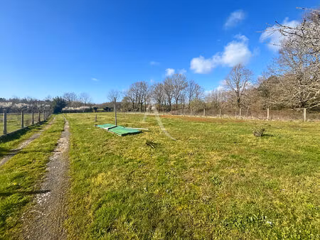 terrain d'agrément clos de plus de 2 660 m² ? cadre naturel préservé à sallertaine