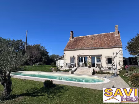 fermette avec piscine