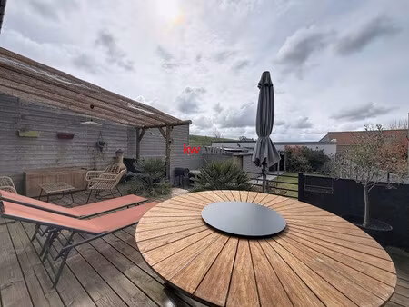 maison mitoyenne 2 côtés à vendre  5 pièces - steene 59380