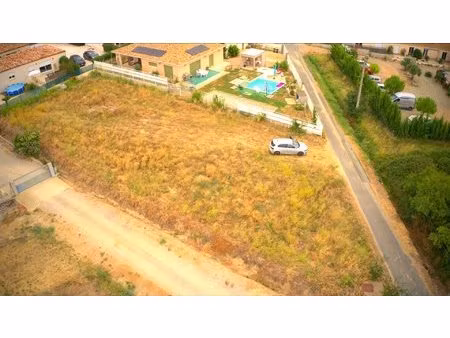 achat terrain 1 049m² pouzolles 34480