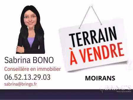 en vente terrain non constructible – 93 500 € |moirans