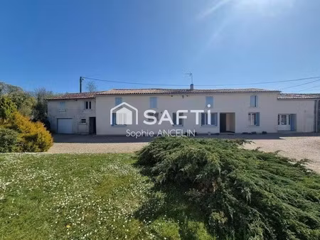 vente maison 5 pièces 123 m² à fontaine-chalendray (17510)  135 000 €