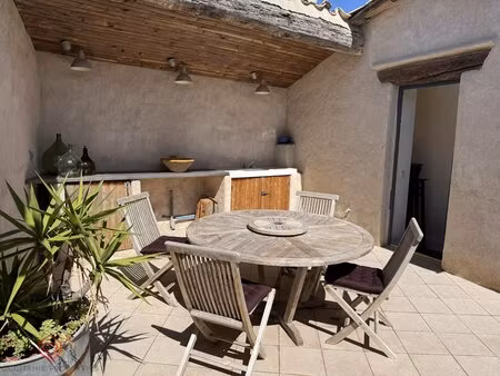 maison de village avec terrasse dans le minervois