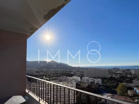 marseille 13009 redon - valmante - type 2 grand balcon