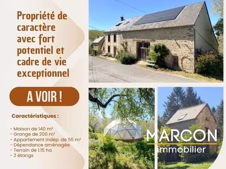 achat maison 8 pièces 205m² chatelus malvaleix 23270