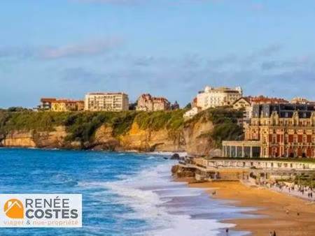 viager occupé - f74-h80 ans - biarritz (64200)