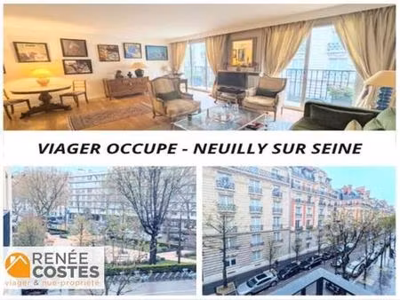 viager occupé - h80 ans - neuilly sur seine (92200)