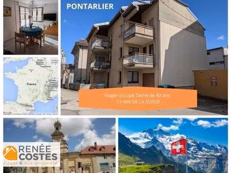 viager occupé - f83 ans - pontarlier (25300)