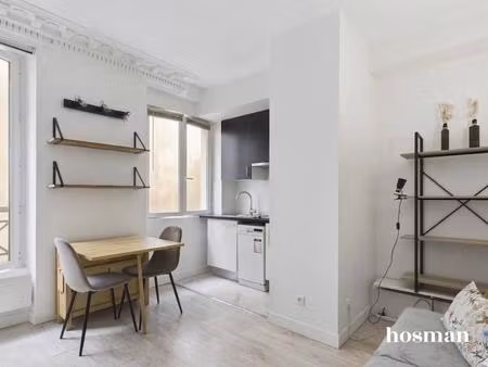 idéal pied à terre ou investissement - studio 21 m² - grand calme - rue richer  paris 9e