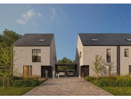 energiezuinige open bebouwing met 4 slpk’s