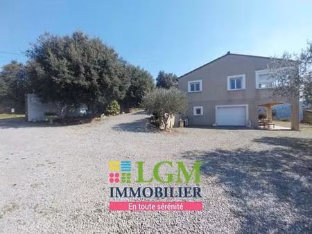 maison 2009 – 125 m² habitables + annexes – terrain 3428 m² – calme absolu – vue vallée   