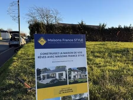 terrain 350 m² bretteville sur laize
