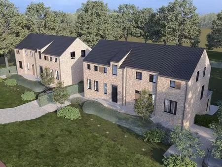 hoogwaardig afgewerkte halfvrijstaande nieuwbouwwoning op een perceel van 10a50ca te as ge