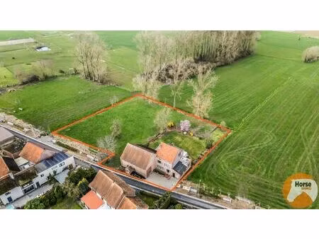 gooik - woning met schuur en weide op adembenemende locatie