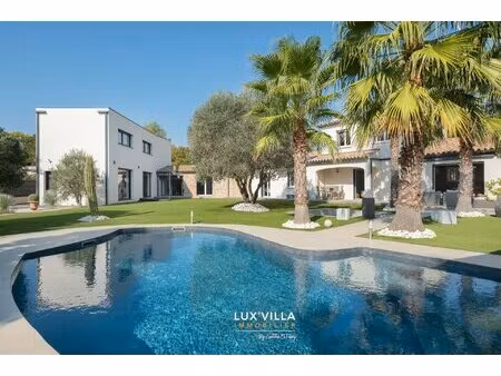 belle villa contemporaine avec dépendance