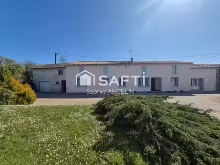 vente maison 5 pièces 123 m² fontaine-chalendray (17510)