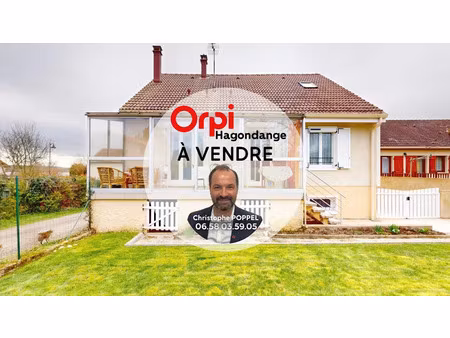 vente maison 6 pièces 141 m² à orny (57420)  269 000 €