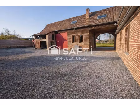 vente maison 6 pièces 196 m² à villers-sir-simon (62127)  288 000 €