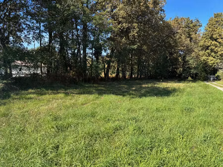 vente terrain 880 m² saint-sauveur (33250)