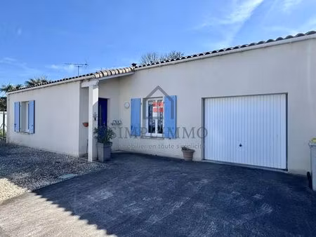 vente maison 3 pièces 80m2 échillais 17620 - 220500 € - surface privée