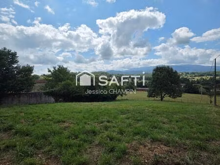 vente terrain 1814 m² ganties (31160)