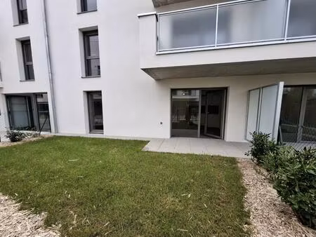 à louer - agence giboire - t2 neuf avec terrasse et jardin - pont-péan