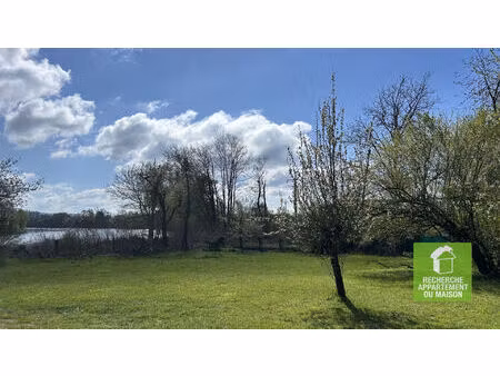 magnifique terrain chavanoz vue sur rhone