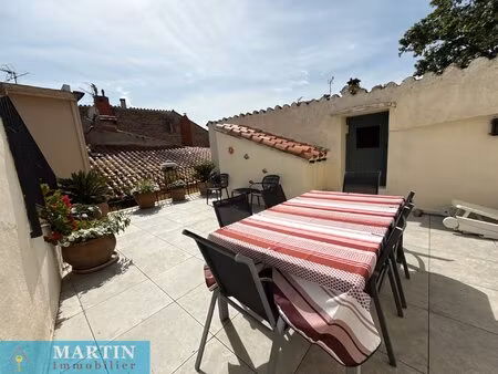 maison de village avec terrasse + local commercial