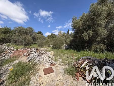 vente terrain à la palme (11480) : à vendre / 729m² la palme