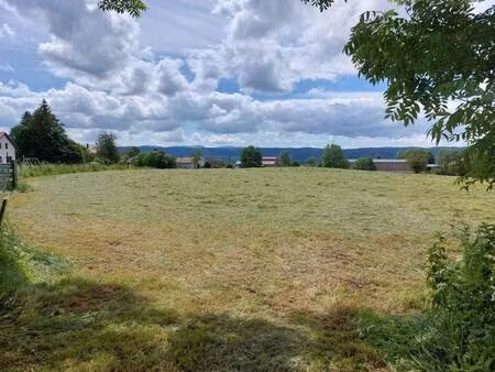 terrain constructible à vendre