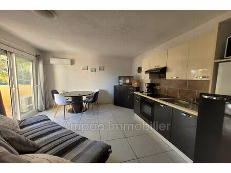 vente appartement 2 pièces 30m2 canet-en-roussillon 66140 - 136000 € - surface privée