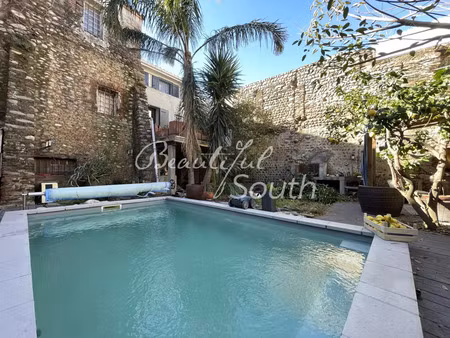 vente maison de village 5 pièces 131m2 millas 66170 - 296400 € - surface privée