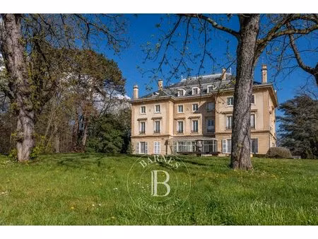 écully centre – appartement de prestige à vendre de 313 m² – rez-de-jardin – parc privatif