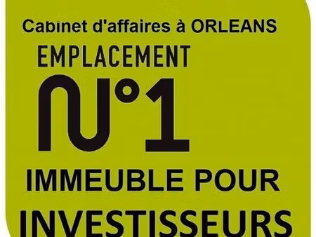 vente immeuble 670 m² orléans (45000)