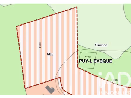 vente terrain 154798 m² puy-l’évêque (46700)