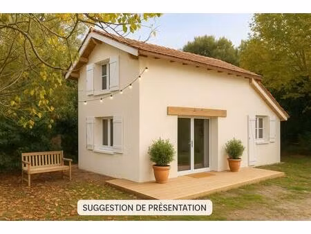 vente maison 2 pièces 50 m² le teich (33470)