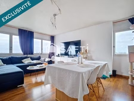 métro mairie de mons - appt t4 de 87m²